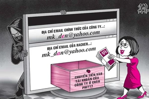 Email lầm một chữ đi... cả két tiền