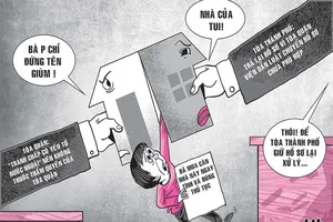 1 vụ kiện dưới đẩy lên, trên trả xuống...