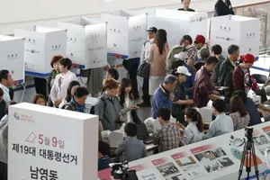 Dân Hàn Quốc bỏ phiếu sớm bầu tổng thống mới
