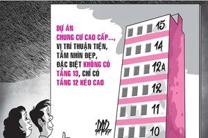 Khóc, cười chuyện mua căn hộ tầng 13