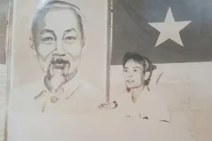 Nhà sư - họa sĩ vẽ ảnh Bác Hồ