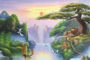 Tranh kiếng gợi nhớ một Sài Gòn chưa xa