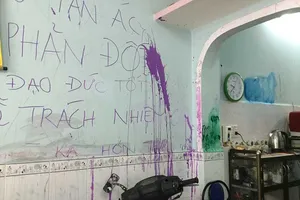 Vẽ bậy lên tường nhà mẹ chồng, coi chừng dính phạt