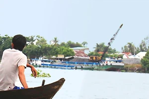 Dân yêu cầu ngưng dự án nạo vét tại Cù Lao Giêng