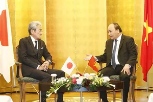 Thủ tướng Nguyễn Xuân Phúc gặp các nhà đầu tư Nhật Bản