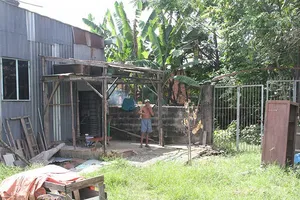 Chính quyền đã tháo dỡ chòi tạm ở Hóc Môn