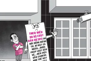 Có ý đồ gì mà chĩa camera vô nhà tui?