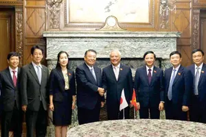 Phó Chủ tịch Quốc hội hội kiến lãnh đạo nghị viện Nhật 