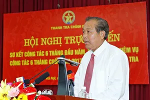 ‘Ngành thanh tra đừng để bị cám dỗ, mua chuộc’