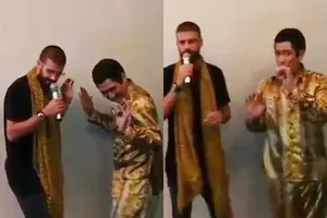 Trung vệ Pique trổ tài ca hát với 'siêu phẩm' PPAP 