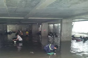 Cảnh báo: Hàng chục cao ốc có nguy cơ ngập tầng hầm