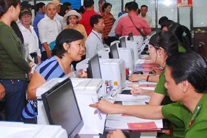 Gỡ vướng cấp căn cước công dân 