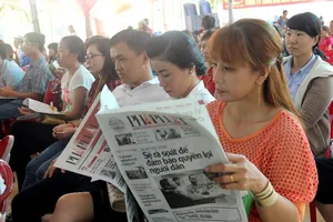 Báo Pháp Luật TPHCM có bán trong các cửa hàng Co.opFood