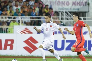 Bài thi cuối của U-22 Việt Nam ở Hàn Quốc