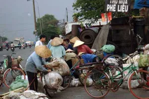 ‘Thân cò’ giữa chốn thị thành