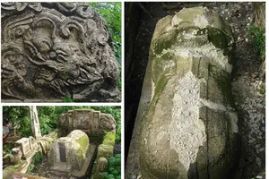 Ngôi mộ bí ẩn dưới chân đường cao tốc