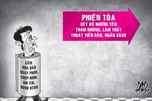 Hà cớ gì cấm ghi âm, chụp ảnh khi xử tham nhũng?