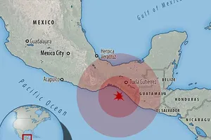 Động đất kinh hoàng vì Mexico kẹt giữa 5 mảng kiến tạo