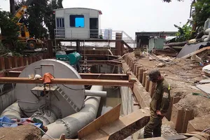 Trạm bơm chống ngập khổng lồ 2 lần lỗi hẹn