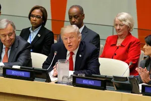 Ông Trump và canh bạc tại Liên Hiệp Quốc 