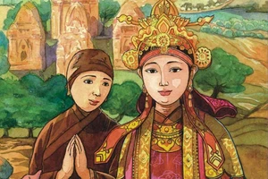 Huyền Trân công chúa làm vợ Chế Mân