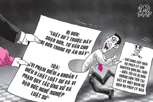 Tòa từ chối luật sư vì từng soạn đơn cho bên kia