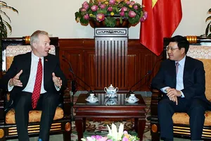 PTT Phạm Bình Minh tiếp đại sứ Hoa Kỳ chào từ biệt