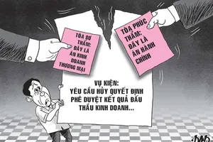 Tranh chấp kết quả đấu thầu, án gì?