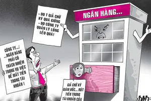 Tiền gửi ngân hàng bị lấy mất, ai bồi thường?