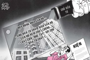 Gay gắt tranh chấp chung cư