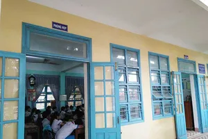 Quảng Nam: Học sinh tăng đột biến, trường lớp quá tải