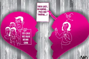 Kiện chồng cũ để đòi lại danh dự