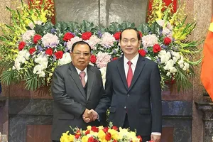 Chủ tịch nước hội kiến Tổng Bí thư, Chủ tịch nước Lào
