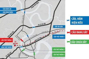 Dân khu Đông TP.HCM mệt mỏi chờ các cầu Thủ Thiêm