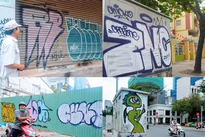 Dân TP.HCM kêu trời vì nạn vẽ bậy
