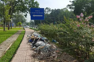 Rác ven Công viên Gia Định: Nhiều năm vẫn thế