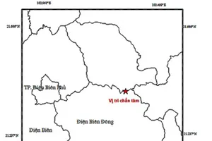 Động đất 3,9 độ Richter tại Điện Biên
