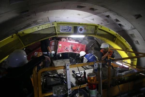 Khoan hầm metro 2 từ ga Ba Son về Nhà hát TP.HCM