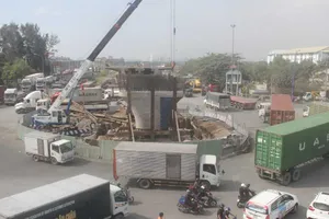 Sắp thông xe hầm chui Mỹ Thủy, quận 2