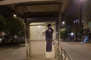 Nhà chờ xe buýt kiểu ‘nhát ma’