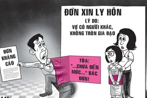 Đòi ly hôn vì vợ không... tròn gia đạo