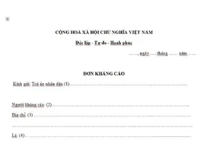 Làm sao để không kháng cáo quá hạn?