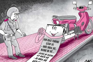 Biển số xe và "nỗi phiền" của CSGT