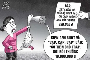 Em kiện anh vì bị nói ‘có tiền cho trai’