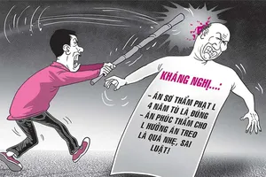 ‘Tuýt còi’ tòa xử án treo sai luật