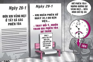 Đình chỉ án vì lý do... vô lý?