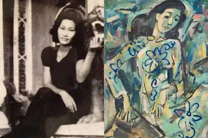 Họa sĩ Phạm Lực và chuyện cô Lán trong tranh