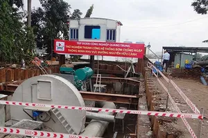 Chính thức thuê siêu máy bơm ở đường Nguyễn Hữu Cảnh