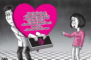 Vụ án dùng tình lừa tiền rắc rối