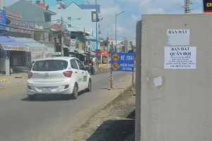 Công nhiên rao bán đất quân đội